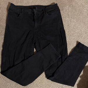 Women’s Arizona High Rise Jeggings in Black SZ Junior 13